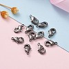 Brass Lobster Claw Clasps KK-901-B-NF-5