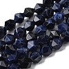 Natural Sodalitee Beads Strands G-Z119-A35-02-3