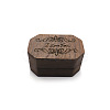 Wooden Ring Storage Boxes WOCR-PW0001-074-2