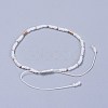 Adjustable Nylon Thread Braided Beads Bracelets BJEW-JB04374-4