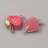 Translucent Resin Pendants RESI-TAC0019-08A-2