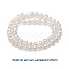 Natural Cultured Freshwater PearlBeads Strands PEAR-E002-04-01-4