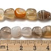 Natural Botswana Agate Beads Strands G-D081-A10-01-5