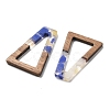 Resin and Walnut Pendants FIND-R051-03F-2