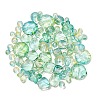 Two Tone Transparent Acrylic Beads OACR-Z041-15-1