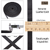 Flat Cowhide Leather Cord WL-GF0001-08C-01-2