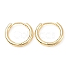 Brass Huggie Hoop Earrings KK-C024-16A-KCG-1