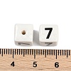 Glazed Porcelain Beads PORC-R003-07-07-3