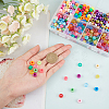 CHGCRAFT 152G 8 Style Plastic Beads KY-CA0001-09-3