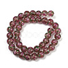 1 Strand Handmade Glod Sand Lampwork Beads Strands LAMP-TA0002-09B-2