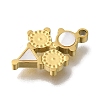 Ion Plating(IP) 304 Stainless Steel Manual Polishing Charms STAS-M059-02G-02-2