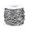 Tarnish Resistant 304 Stainless Steel Link Chains CHS-T003-10P-NF-3