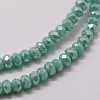 Electroplate Glass Bead Strands X-GLAA-K016-2x3mm-07FR-3