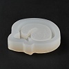 DIY Peach Shape Quicksand Silicone Molds DIY-E048-01-5