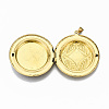 Brass Handmade Indonesia Style Locket Pendants KK-N239-002-2
