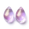 Transparent Glass Charms X-GGLA-M004-05B-03-2