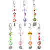 Handmade Polymer Clay & Acrylic & Resin & Glass Pendant Decorations KEYC-FS00037-02-4