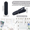 2Pcs ABS Plastic Pegboard Storage Clips AJEW-SP0004-60B-2