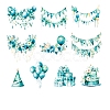 PET Waterproof Decorative Stickers DIY-M076-03D-1