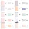 10 Sets 10 Styles Paper Envelopes & Letter Papers Set DIY-BC0002-81-5
