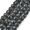 Natural Black Jade Beads Strands G-C179-A14-02-1