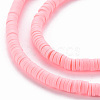 Handmade Polymer Clay Bead Strands X-CLAY-T002-4mm-71-3