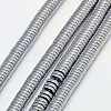 Electroplate Non-magnetic Synthetic Hematite Beads Strands X-G-J164A-3mm-04-1