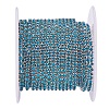 Brass Rhinestone Strass Chains CHC-R125-S6-03S-2