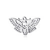 Non-Tarnish 201 Stainless Steel Pendants SKUL-PW0003-01P-1