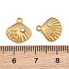 304 Stainless Steel with Crystal Rhinestone Charms RB-CBABFDA-11F-G-3