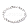 2Pcs Alloy Plastic Pearl Stretch Bracelets for Women BJEW-U011-03G-3