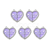 Alloy Enamel Split Pendant ENAM-YW0003-81C-1