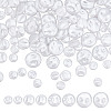 200Pcs 4 Styles Resin Imitation Pearl Beads FIND-AR0005-46-1