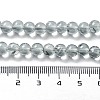 Drawbench Transparent Glass Beads Strands GLAD-Q012-6mm-09-4