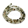 Natural Green Rutilated Quartz Beads Strands G-RM2025-A14-3mm-A-3