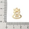 Brass Micro Pave Cubic Zirconia Pendants KK-H521-02C-G-3