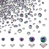 5 Style Cubic Zirconia Pointed Back Cabochons ZIRC-PH0001-41-1