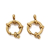 304 Stainless Steel Spring Ring Clasps STAS-K288-03C-G-1