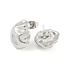 Non-Tarnish 304 Stainless Steel Ear Studs EJEW-L290-028P-2