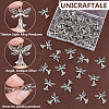 50Pcs Tibetan Style Alloy Pendants TIBEP-UN0001-16-5