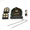 Resin Hanging Display Decorations DJEW-WH0010-89-1