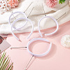 Cloth and Plastic Hair Bands OHAR-TAC0020-01G-6
