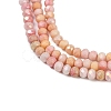 Ombre Effect Dyed Glass Beads Strands GLAA-C023-02-C12-2