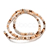 Glass Beads Strands EGLA-A034-M4mm-34-3