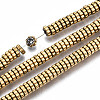 Electroplate Non-magnetic Synthetic Hematite Beads Strands G-T114-94G-1