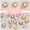 24Pcs 3 Style 2 Color 304 Stainless Steel Pendants STAS-DC0005-55-4