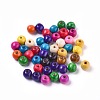 Dyed Natural Wood Beads WOOD-Q006-12mm-M-LF-1