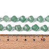Natural Green Aventurine Beads Strands G-T144-24A-01-5