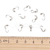 Tarnish Resistant 201 Stainless Steel Bead Tips STAS-R063-23-4