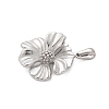 304 Stainless Steel Pendants STAS-Q349-01E-P-2